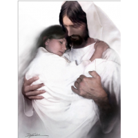 Resting in His Arms - Art Print by Danny Hahlbohm