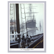 The Victoria at Mystic Seaport - Art Print by Danny Hahlbohm