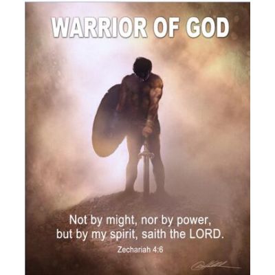 Warrior of God - Print by Danny Hahlbohm -  - god warrior-109