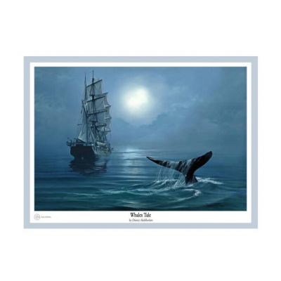 Whales Tail - Print by Danny Hahlbohm -  - whales tail-57