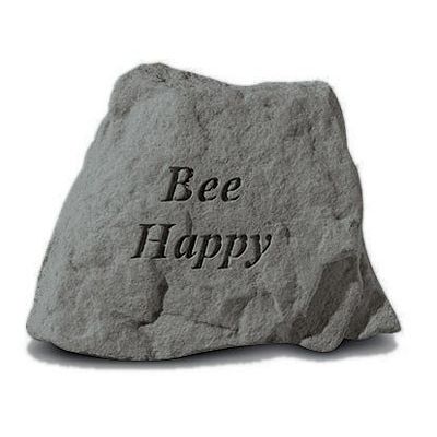 Bee Happy All Weatherproof Cast Stone - 707509720209 - 72020