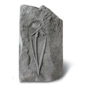 Cattail  w/ Dragonfly Obelisk All Weatherproof Garden Cast Stone