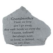 Grandmother Those We Love Don't Go Away All Cast Stone Memorial
