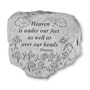 Heaven Is Under Our Feet... All Weatherproof Cast Stone