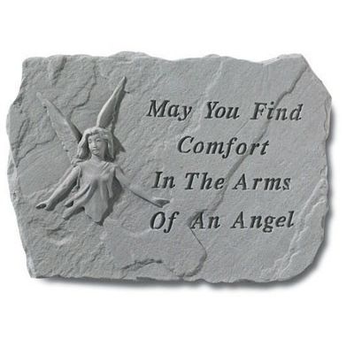May You Find Comfort.... All Weatherproof Cast Stone - 707509693206 - 69320
