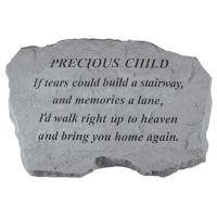 Precious Child - If Tears Could Build... All Weatherproof Cast Stone
