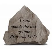 Truth Stands The Test Of Time All Weatherproof Cast Stone