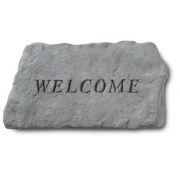 Welcome All Weatherproof Cast Stone