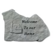Welcome To Our Home. All Weatherproof Cast Stone