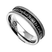 Women's Ebony Champagne Christian Jewelry Ring