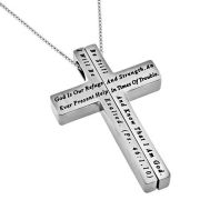 Women's Iron Christian Jewelry Cross Necklace