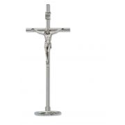 6.5 inch Standing Metal Crucifix
