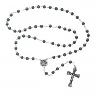 6mm Genuine Hematite Rosary