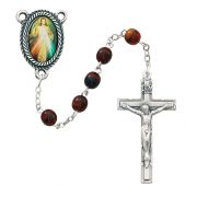 6mm Red Divine Mercy Rosary