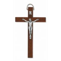 4 inch Dark Brown Crucifix
