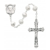 8mm Pearl Rosary