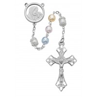 7mm Multicolor Pearl Rosary
