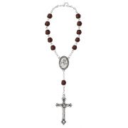 Garnet/January Auto Rosary