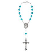 Aqua/March Auto Rosary
