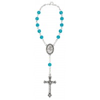 Aqua/March Auto Rosary