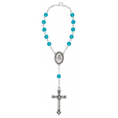 Aqua/March Auto Rosary/