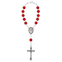 Ruby/July Auto Rosary/Card