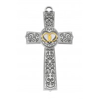 6" Filigree Wedding Cross