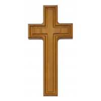 8" Walnut Stain Beveled