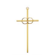 10 inch Cana Wedding Cross Gold