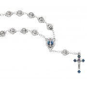 All Metal Miraculous Auto Rosary