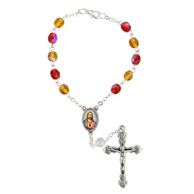 Sacred Heart Auto Rosary 735365536597 - 719C