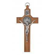 6 inch Walnut First Communion Crucifix