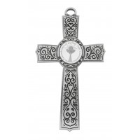 6" Filigree White Communion