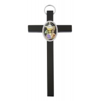 6" Black Wood Communion Cross