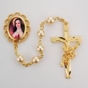 Gp 7mm Pearl St Therese Rosary