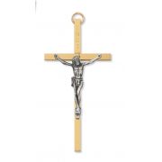4 inch Brass Crucifix