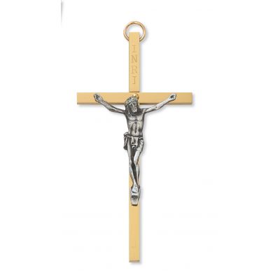 4 inch Brass Crucifix 735365526079 - 79-11247