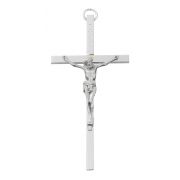 2x4" Alum Crucifix W Silver