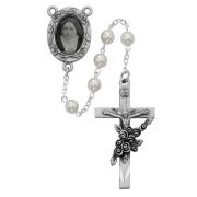 6mm Pearl St Therese Rosary