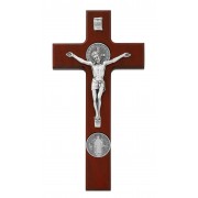 9" Cherry Stain St. Benedict