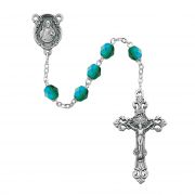 6mm Ab Emerald/may Rosary