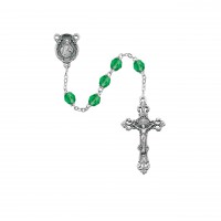 6mm Ab Peridot/august Rosary