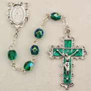 6mm Emerald Rosary