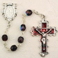 6mm Garnet Rosary