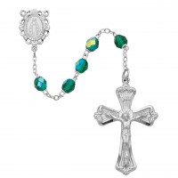 6mm Emerald Rosary
