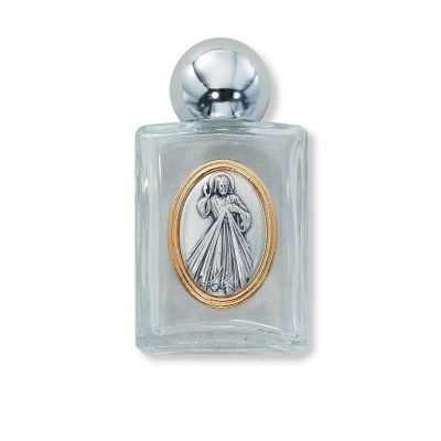 Divine Mercy Glass Holy Water Bottle 735365607662 - 94-07
