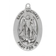 20" Pewter St. Michael Medal
