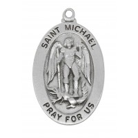 20" Pewter St. Michael Medal