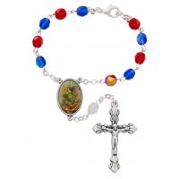 St Michael Auto Rosary/Card