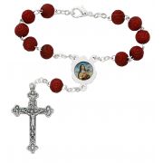 Saint Therese Auto Rosary